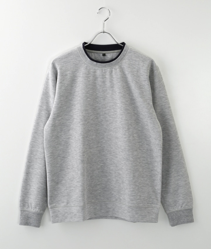 ダンボールＷネックトレーナー