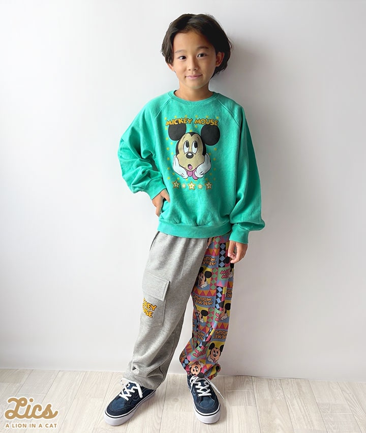 【ＬＩＣＳ】【Ｄｉｓｎｅｙ】（ミッキーマウス）裏毛パンツ