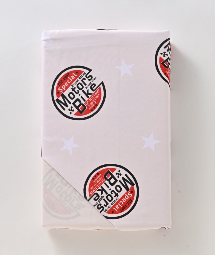 掛布団カバー　アメカジワッペン柄