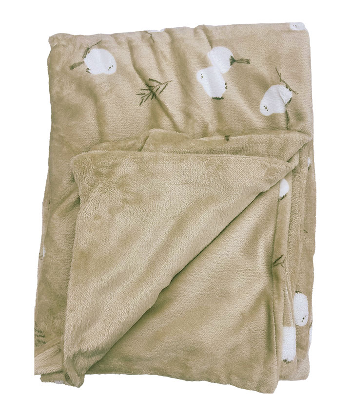 あったかシマエナガ柄掛布団カバー