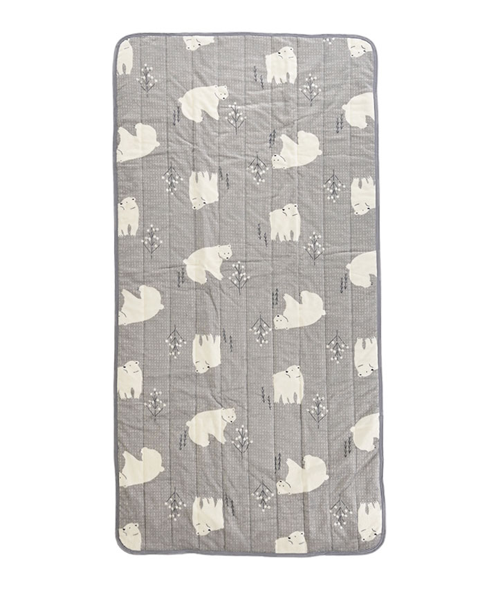 あったかシロクマ柄敷パッド