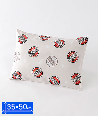 枕カバー　アメカジワッペン柄　３５×５０ｃｍ