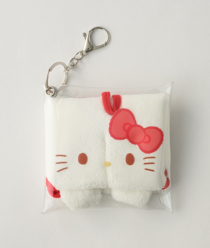 【サンリオキャラクターズ】パペット風おしぼりセット（キティ）