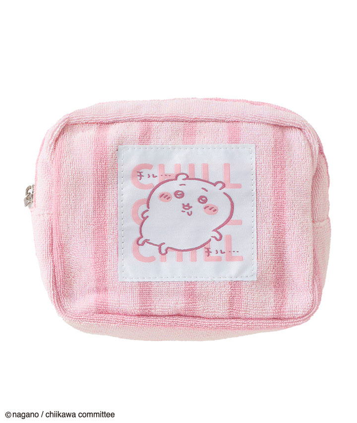 【ちいかわ】ストライプポーチ