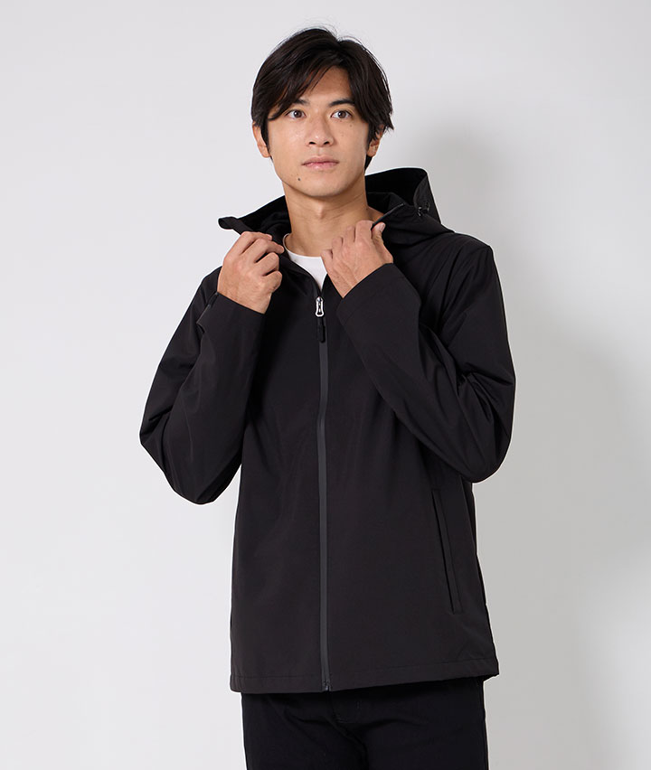 裏メッシュジャケット（裏ポリウレタンラミネート加工）