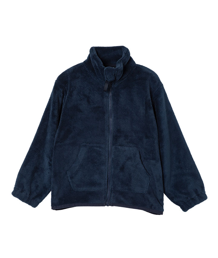 男児フリースフルジップジャケット