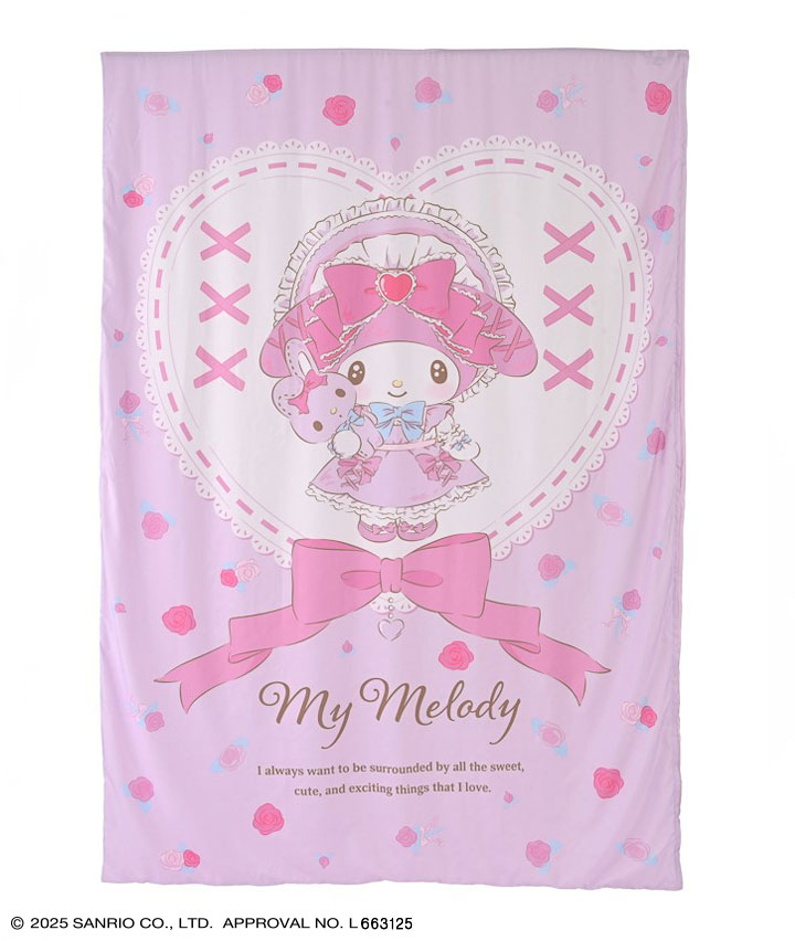 【サンリオキャラクターズ】（マイメロディ）掛布団カバー