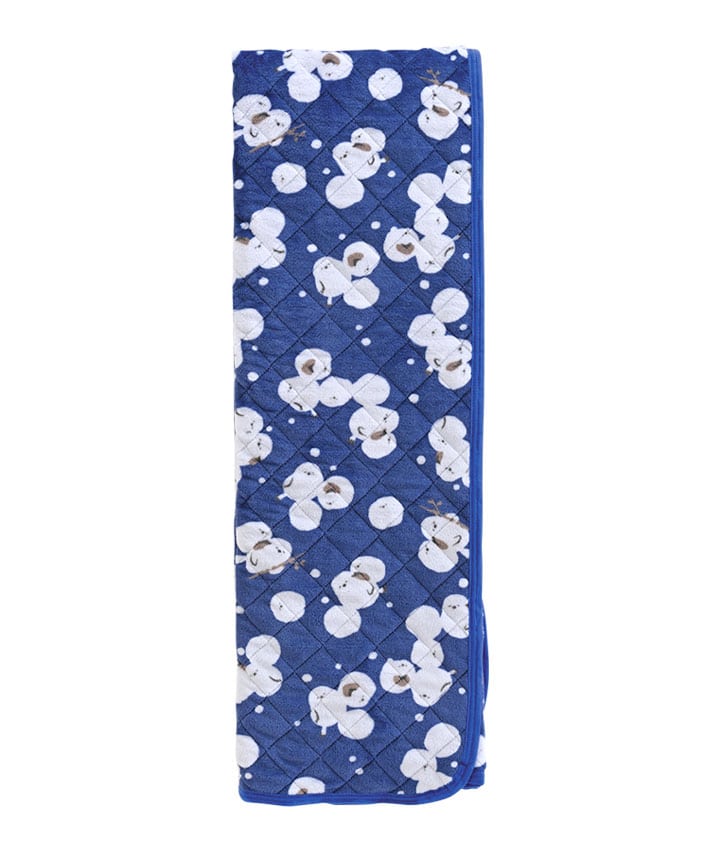 フランネル柄敷パッド　シングルサイズ