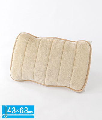 【Ｇｉｎｇｅｒのチカラ】あったか枕パッド　４３ｘ６３ｃｍ