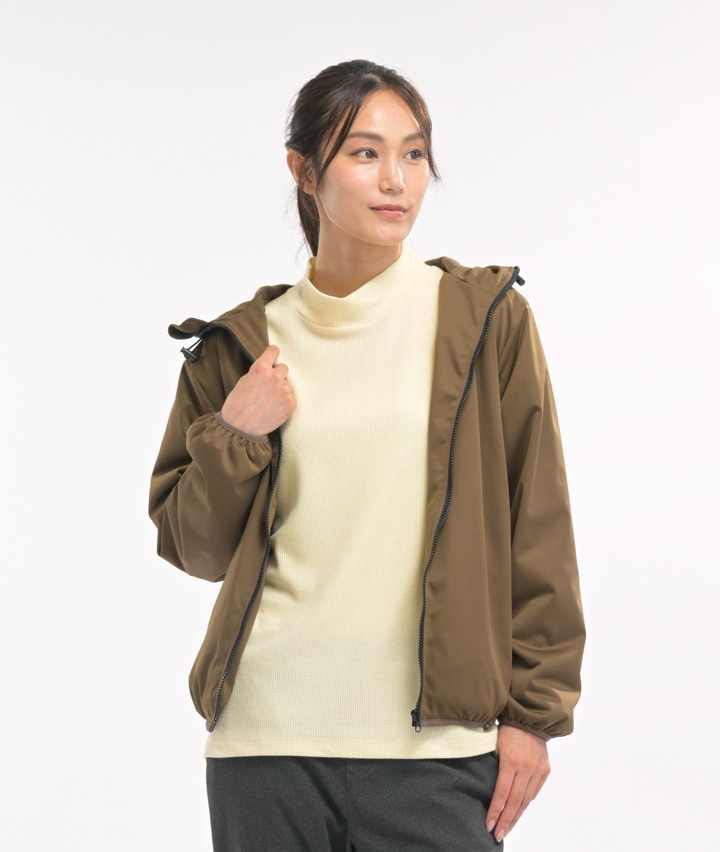 【Ｋａｅｐａ×日本ウオーキング協会】ワッフルハイネックＴシャツ