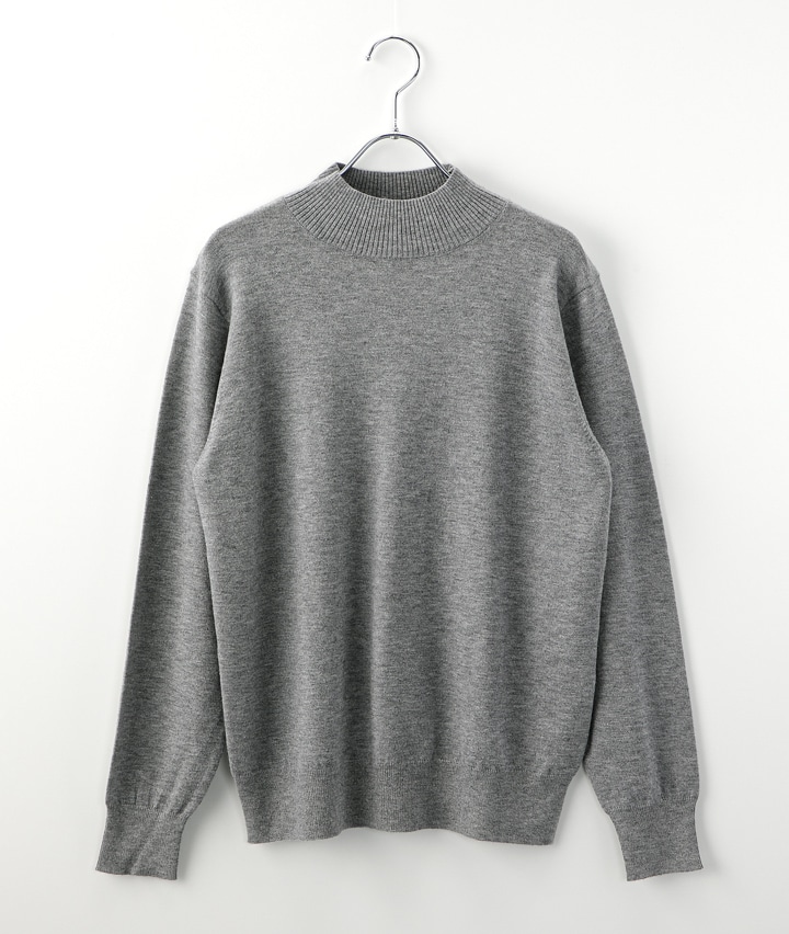 【癒されタッチ】ハイネックニット