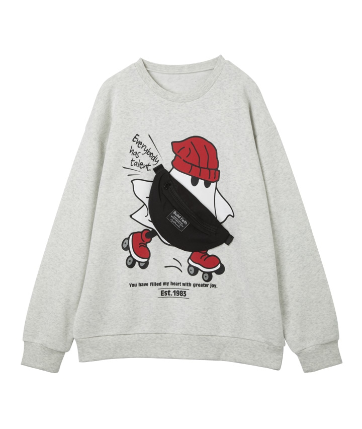 オバケバッグトレーナー
