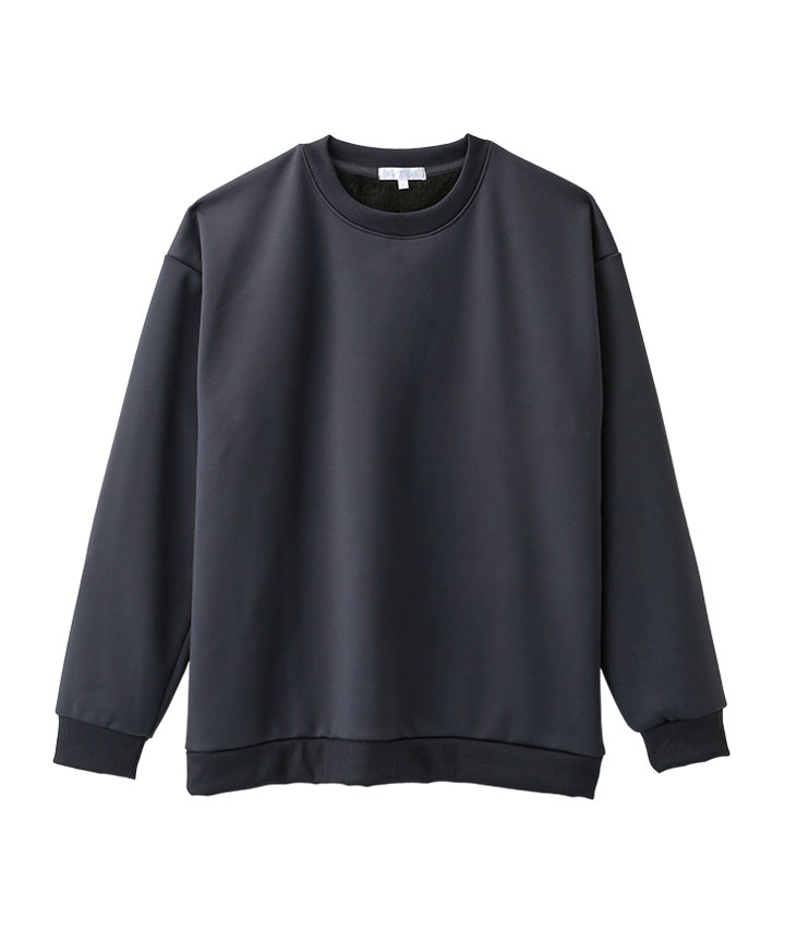 【シルキーエアー】（速乾・カット・ソフトタッチ）オーバーサイズ裏シャギートレーナー