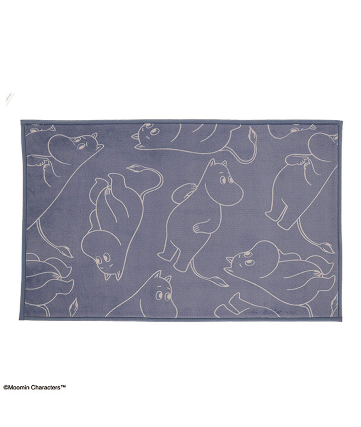 【ムーミン】ラインスカイ　ルームマット