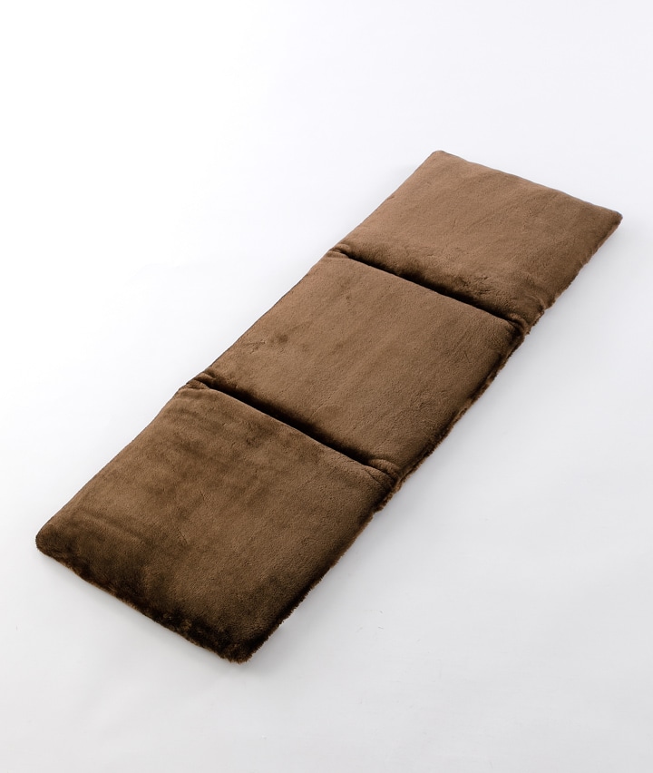 【Ｇｉｎｇｅｒのチカラ】（毛布風タッチ）フリーシートクッション