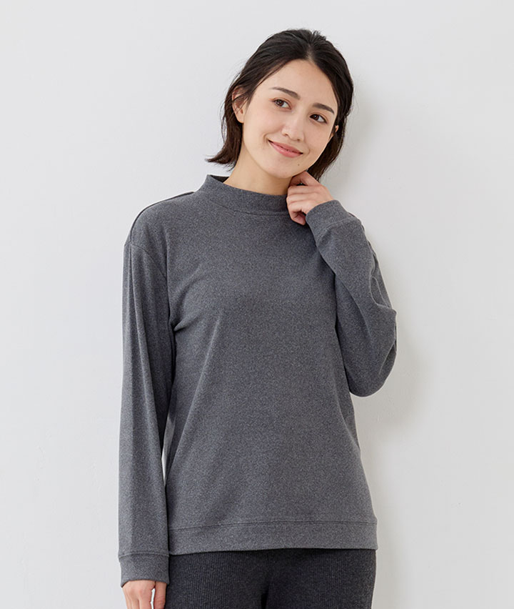 長袖スムースハイネック