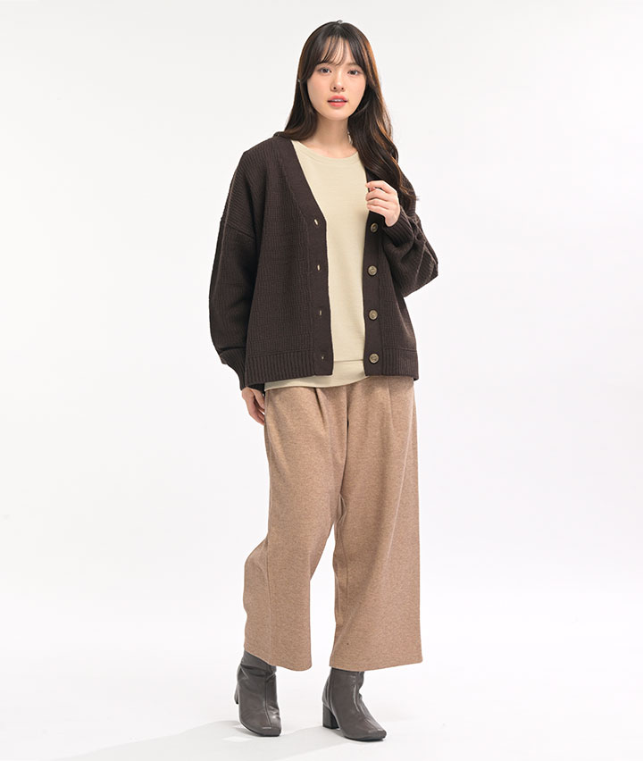 ウーリッシュワイドパンツ