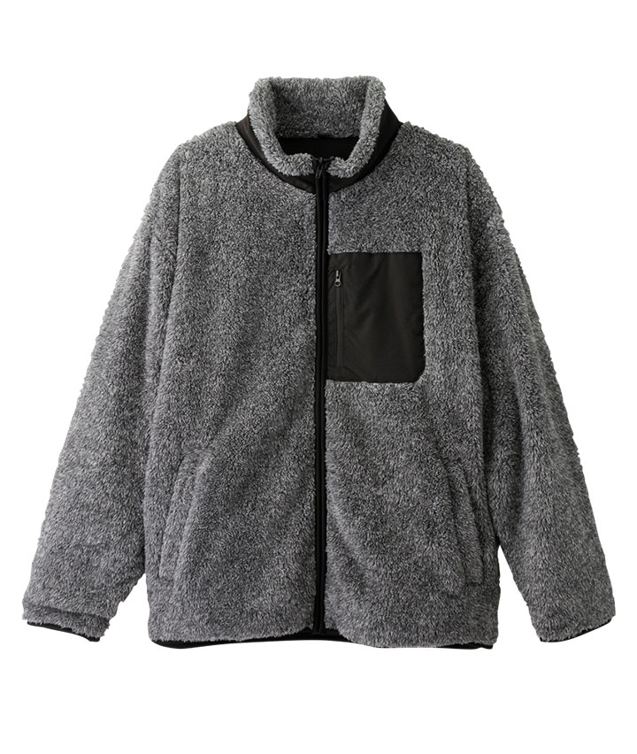 ボアフリースジャケット