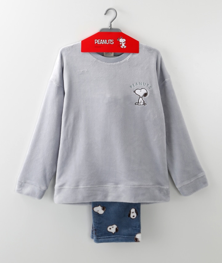 【ふわもこ】【PEANUTS】(スヌーピー)ルームセット