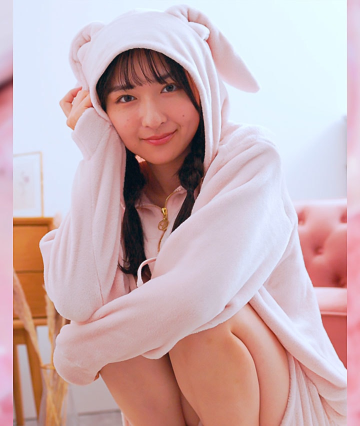 もこもこうさみみパーカ