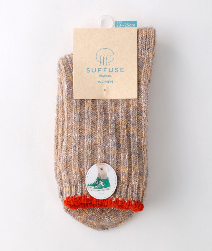 （１足物）スラブ変形リブソックス