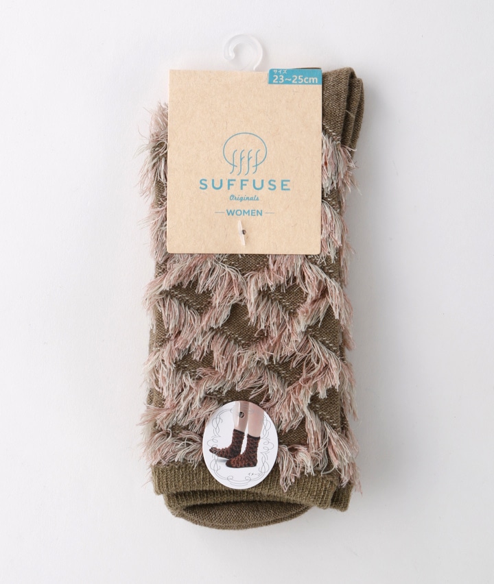 （１足物）フリンジダイヤソックス