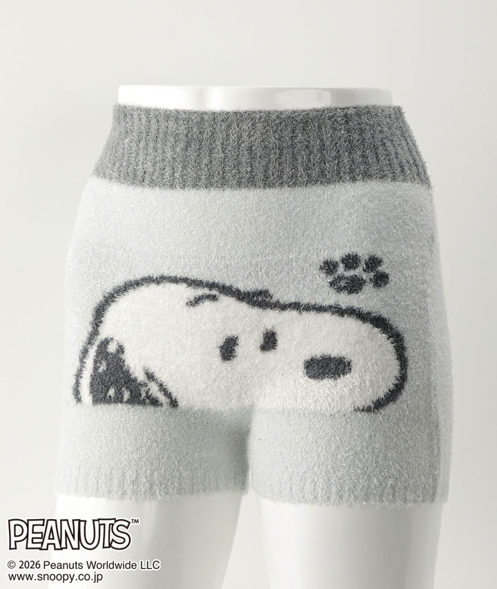 【ＰＥＡＮＵＴＳ】（スヌーピー）（１分丈）ふわふわレギンス