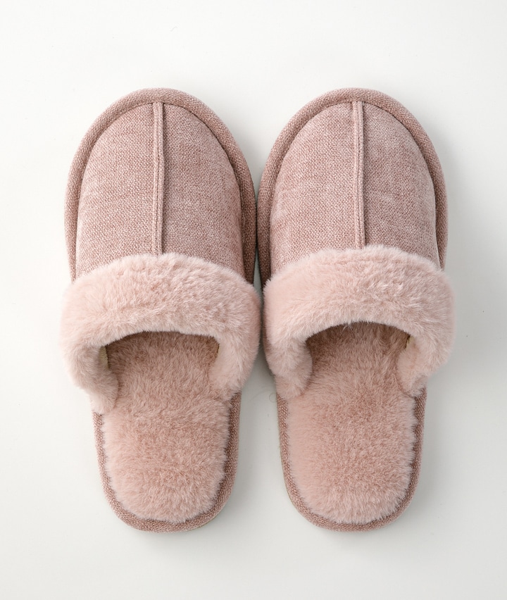 （Ｇｉｎｇｅｒのチカラ）（軽量＆やわらか設計）センターシームスリッパ　Ｍ