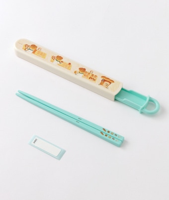 【パンどろぼう】抗菌食洗機対応箸箱セット