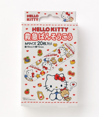 【サンリオキャラクターズ】（ハローキティ）ばんそうこう２０枚入り