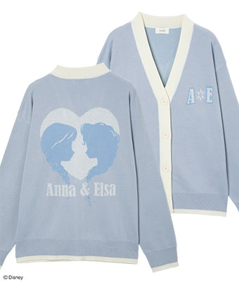 【Ｄｉｓｎｅｙ】【アナ＆エルサ】プリンセスカーディガン