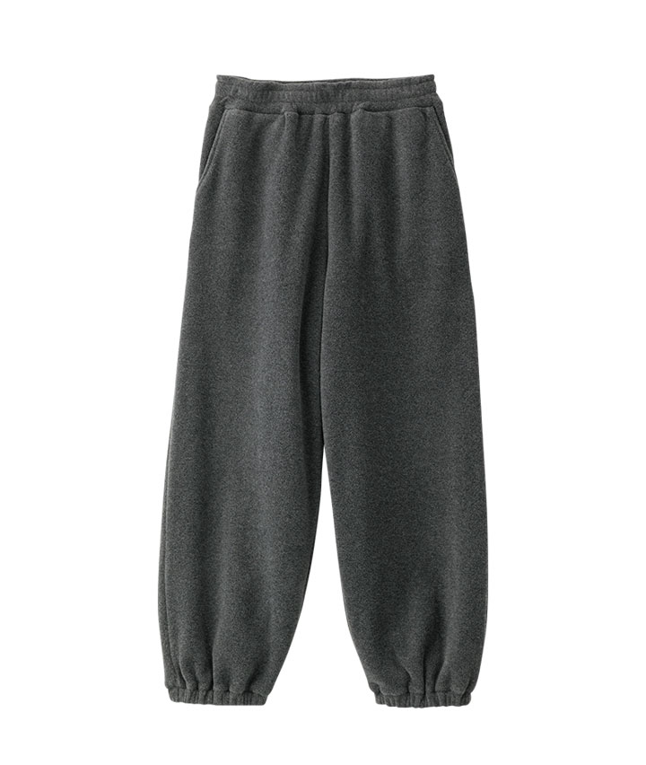 フリースワイドパンツ