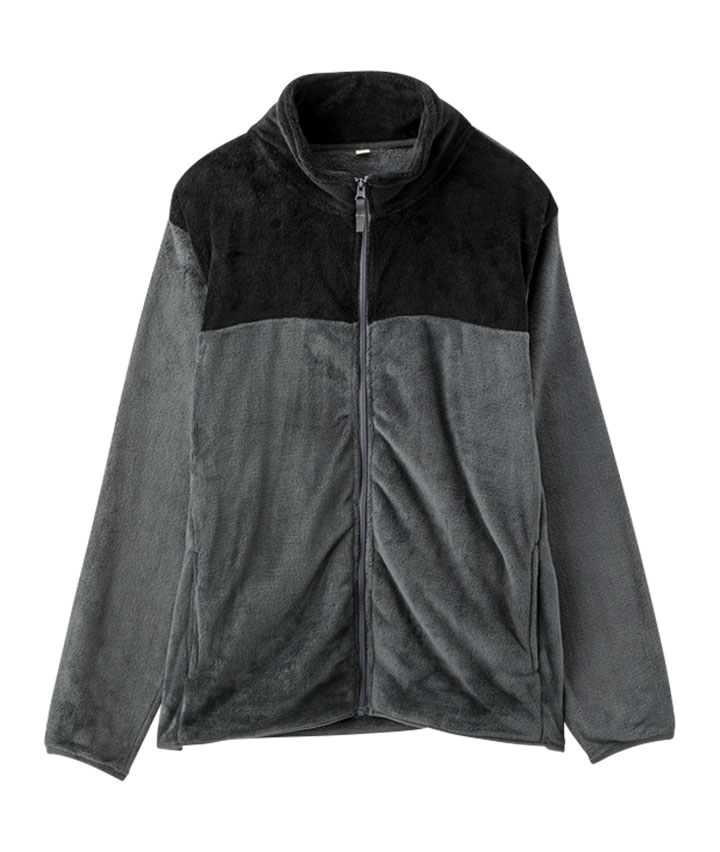 シャギーフリースジャケット