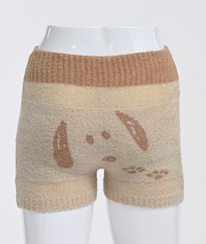 【ＰＥＡＮＵＴＳ】【スヌーピー】（１分丈）ふわふわレギンス