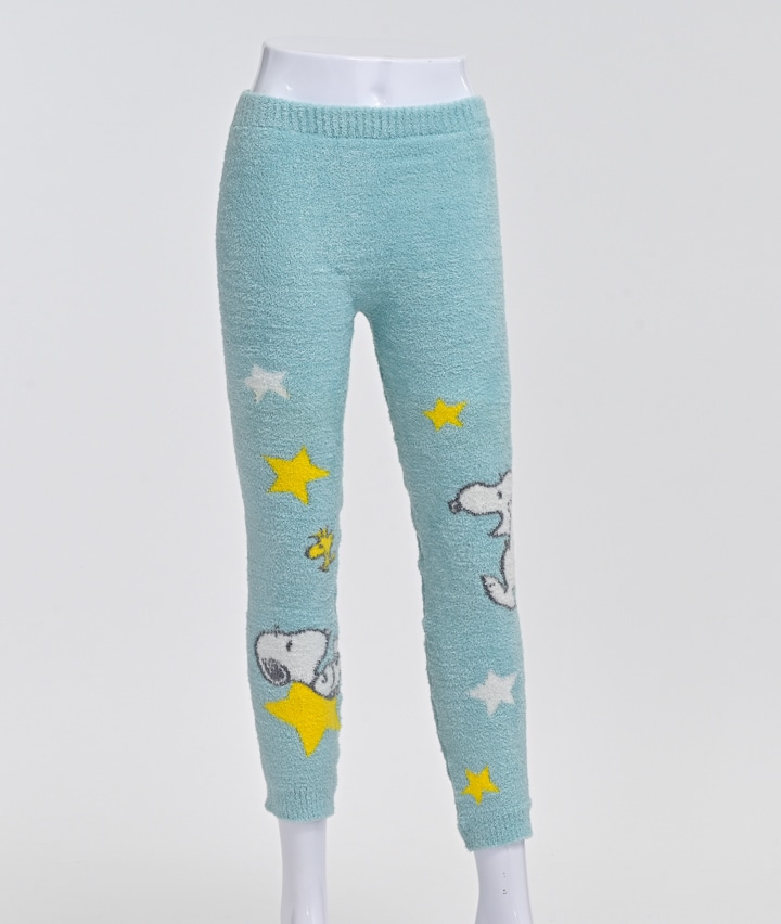 【ＰＥＡＮＵＴＳ】【スヌーピー】（１０分丈）ふわふわレギンス