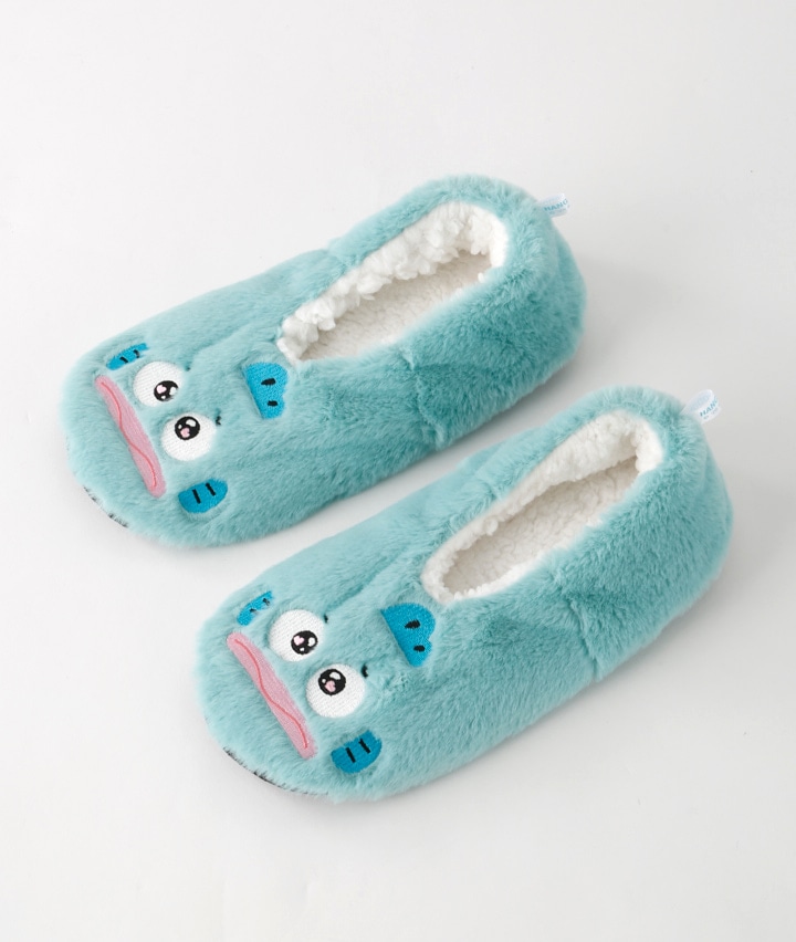 【サンリオキャラクターズ】【ハンギョドン】（１足物）裏ボアルームシューズ