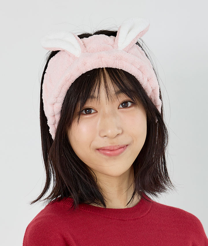 うさみみ付きヘアバンド