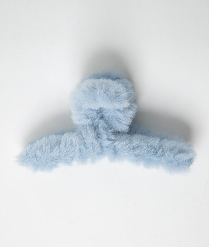 ふわふわヘアクリップ