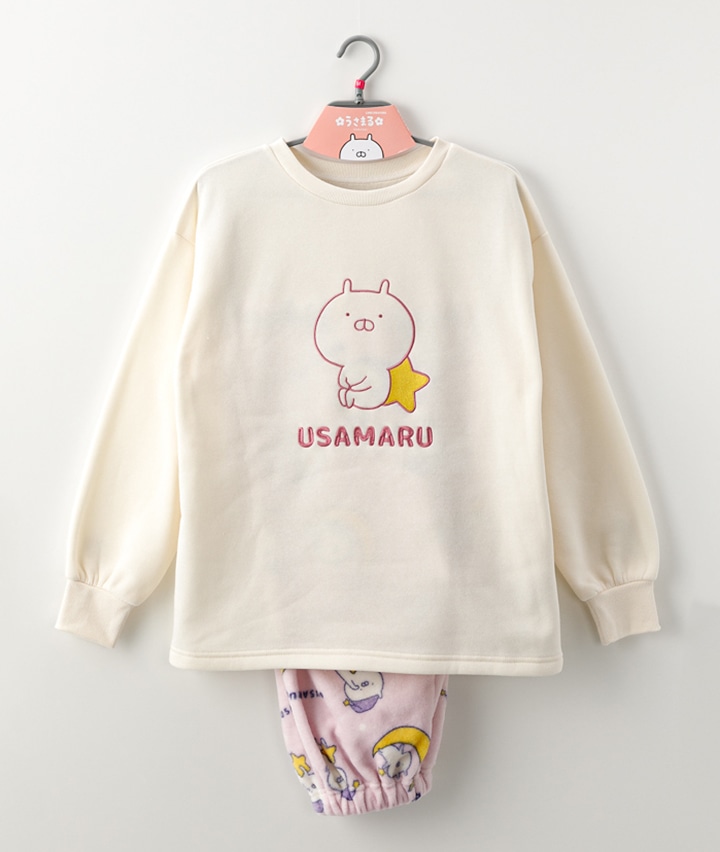 【うさまる】シャギーセットアップ