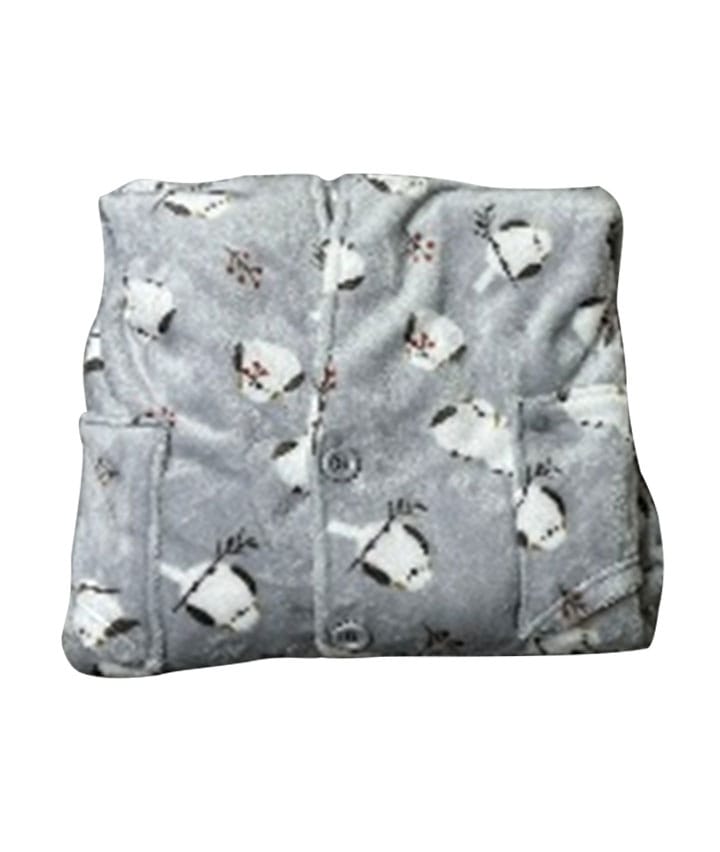 あったか着る毛布　シマエナガ