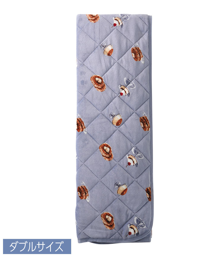 あったか敷パッド　昭和レトロ　ダブルサイズ