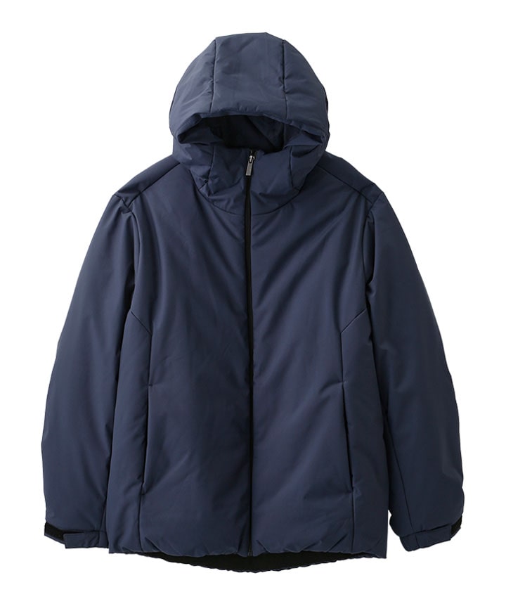＜防風・防汚・撥水・保温・ウォッシャブル＞マルチテック中綿ジャケット