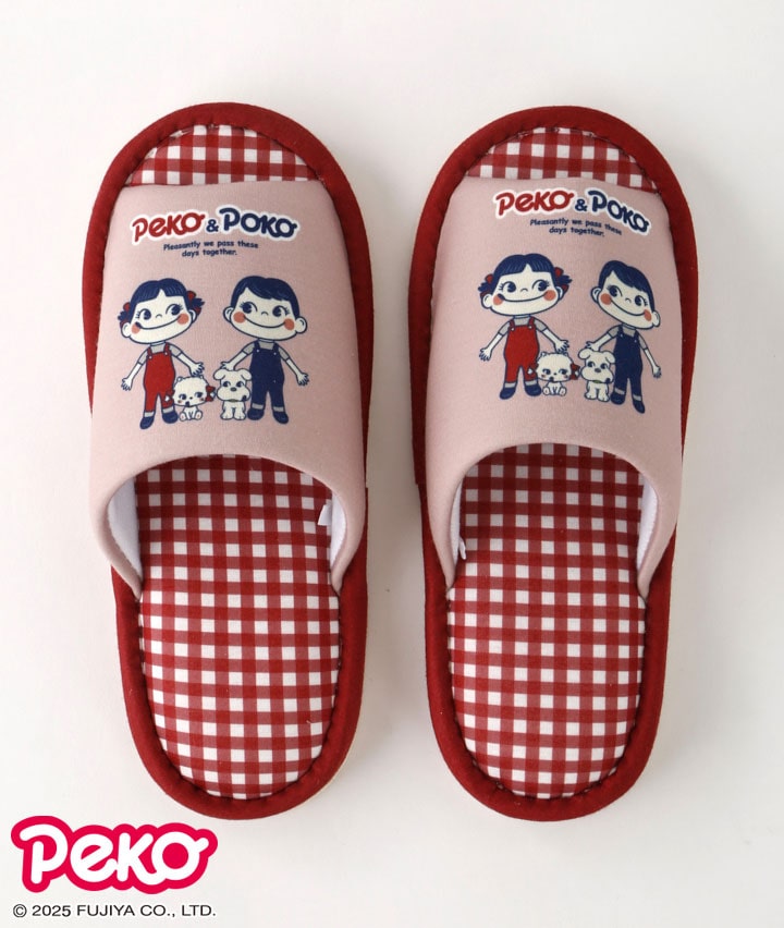 【ＰＥＫＯ＆ＰＯＫＯ】スリッパ