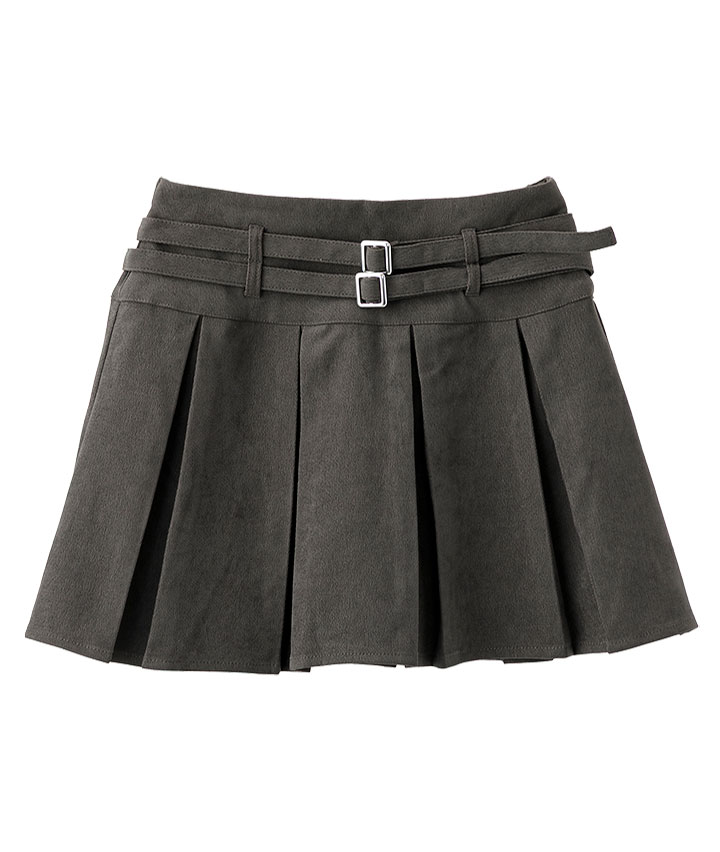 起毛ツイルプリーツスカート