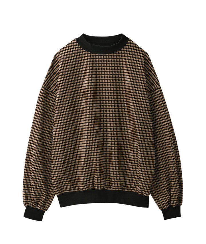 ハニカムジャガードプルオーバー