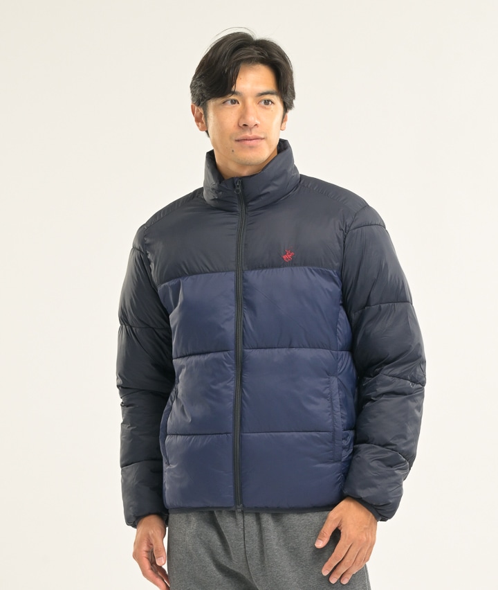 【ビバリーヒルズポロクラブ】メンズ中綿ブルゾン