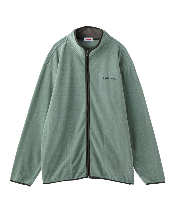 【ＣＯＮＶＥＲＳＥ】カチオンフリーススタンドフルジップジャケット