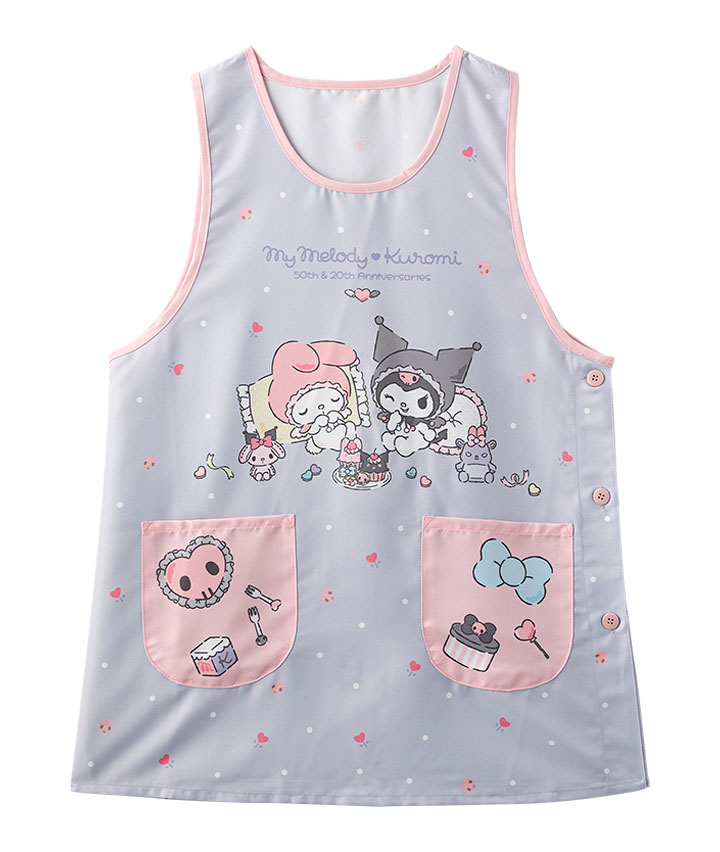 【サンリオ】（マイメロデイ＆クロミ）　エプロン