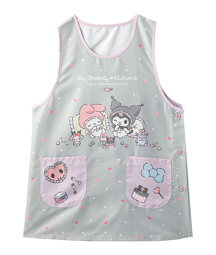 【サンリオ】（マイメロデイ＆クロミ）　エプロン