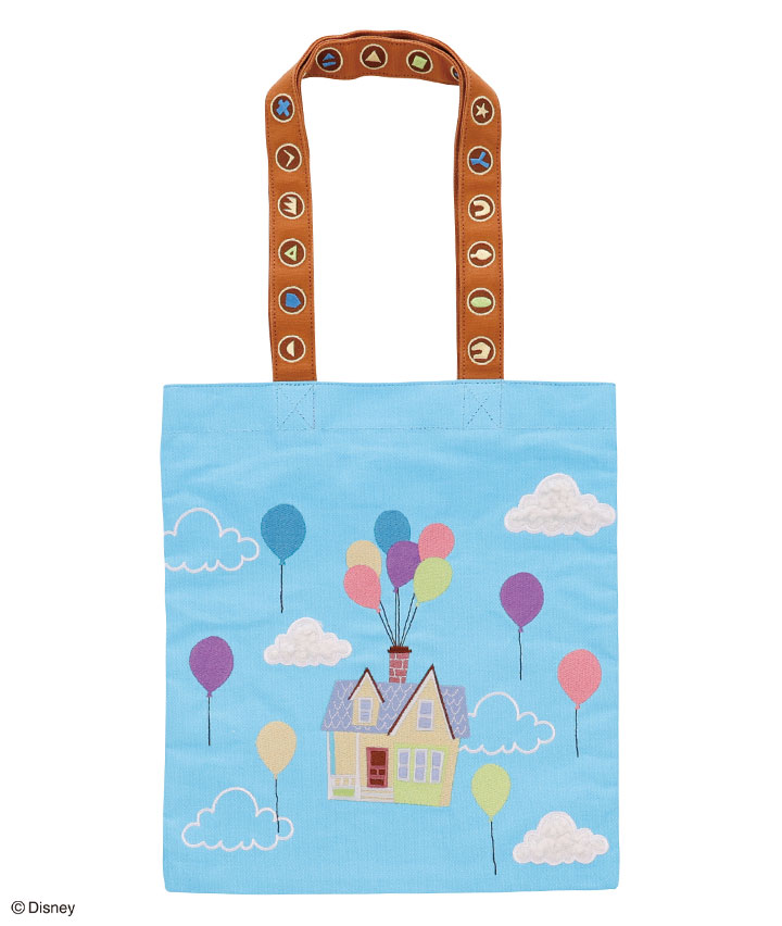 （予約販売）【カールじいさんの空飛ぶ家】パープルグレープトートバッグ